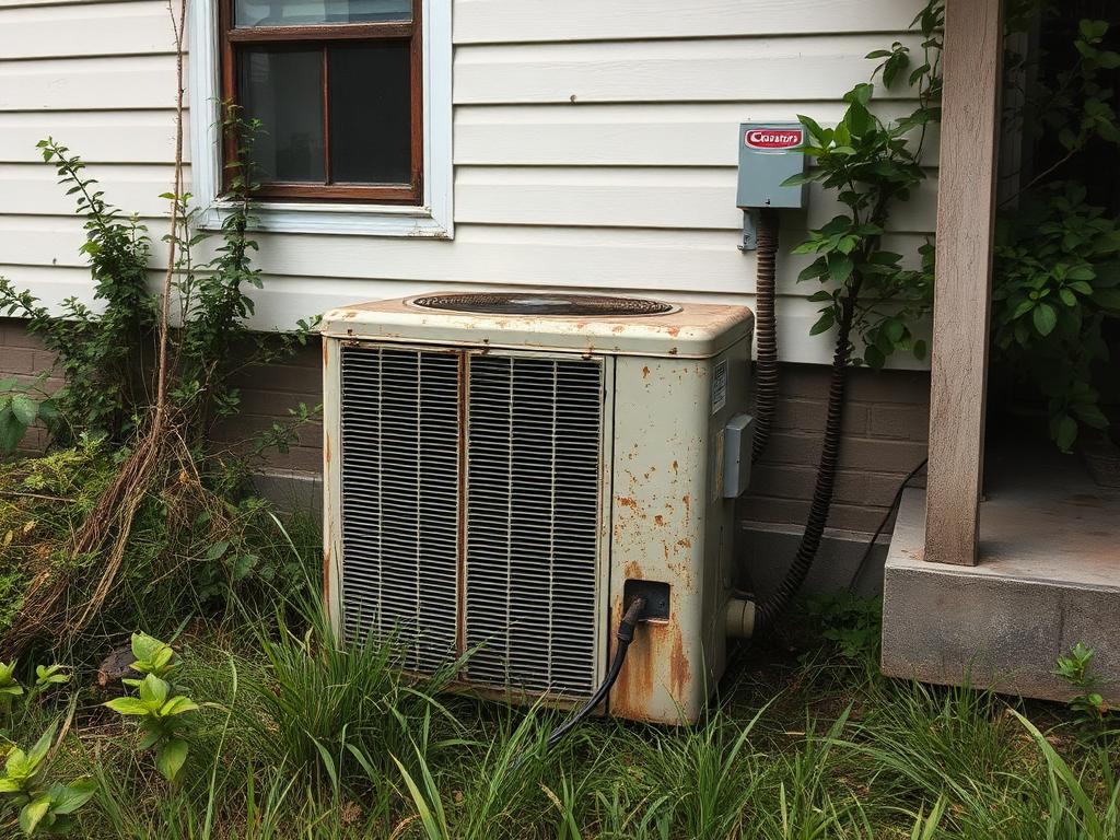 Sample Project · Condenser Replacement — before